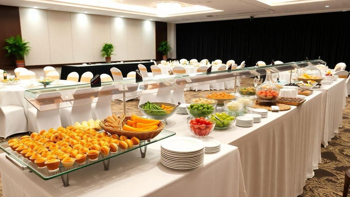 O que não pode faltar no buffet corporativo